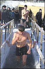 19 января 2010 г., Барнаул   Крещение на Оби в Барнауле