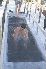 19 января 2010 г., Барнаул   Крещение на Оби в Барнауле