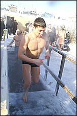19 января 2010 г., Барнаул   Крещение на Оби в Барнауле