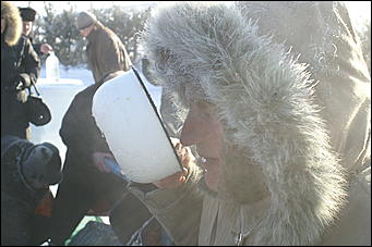 19 января 2010 г., Барнаул   Крещение на Оби в Барнауле