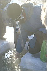 19 января 2010 г., Барнаул   Крещение на Оби в Барнауле