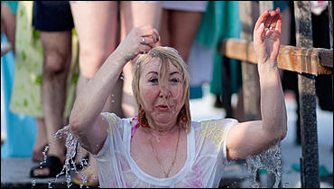 19 января 2016 г. Барнаул © Амител. Вячеслав Мельников   Как проходил праздник Крещение Господне