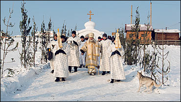 19 января 2016 г. Барнаул © Амител. Вячеслав Мельников   Как проходил праздник Крещение Господне