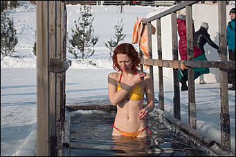 19 января 2016 г. Барнаул © Амител. Вячеслав Мельников   Как проходил праздник Крещение Господне