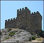 Август 2009 г., Крым   Генуэзская крепость в городе Судаке (Крым, Украина)