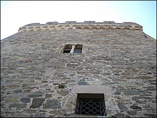 Август 2009 г., Крым   Генуэзская крепость в городе Судаке (Крым, Украина)