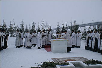 19 января 2009 г., Барнаул   Крещение в Барнауле