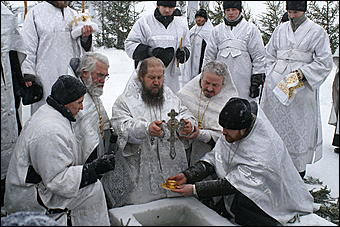19 января 2009 г., Барнаул   Крещение в Барнауле