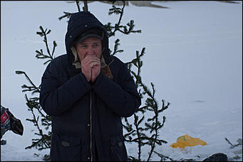 19 январь 2017 г., Барнаул © Амител Вячеслав Мельников Как барнаульцы окунаются в купель на Крещение