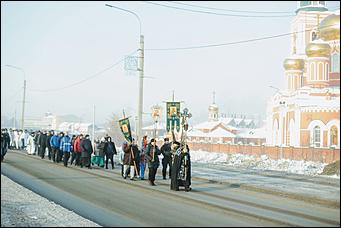 20 января 2021 г., Барнаул   "Вытаскивай меня, я уже все". Как в Барнауле прошел праздник Крещения