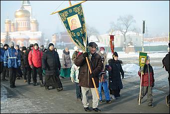 20 января 2021 г., Барнаул   "Вытаскивай меня, я уже все". Как в Барнауле прошел праздник Крещения