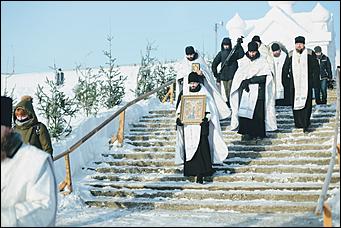 20 января 2021 г., Барнаул   "Вытаскивай меня, я уже все". Как в Барнауле прошел праздник Крещения