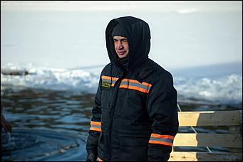 20 января 2021 г., Барнаул   "Вытаскивай меня, я уже все". Как в Барнауле прошел праздник Крещения
