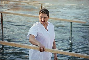 20 января 2021 г., Барнаул   "Вытаскивай меня, я уже все". Как в Барнауле прошел праздник Крещения