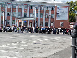 14 сентябрь 2012 г., Барнаул   Открытие памятника «Переселенцам на Алтай от благодарных потомков»
