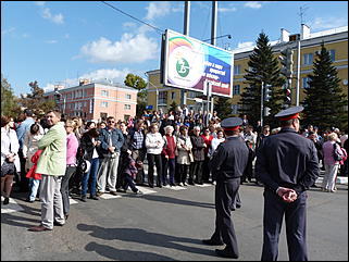 14 сентябрь 2012 г., Барнаул   Открытие памятника «Переселенцам на Алтай от благодарных потомков»
