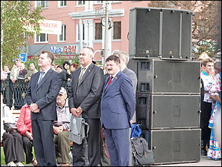 14 сентябрь 2012 г., Барнаул   Открытие памятника «Переселенцам на Алтай от благодарных потомков»
