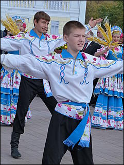 14 сентябрь 2012 г., Барнаул   Открытие памятника «Переселенцам на Алтай от благодарных потомков»
