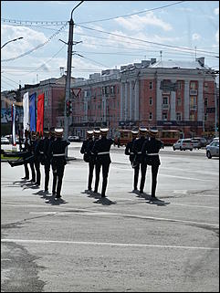 14 сентябрь 2012 г., Барнаул   Открытие памятника «Переселенцам на Алтай от благодарных потомков»
