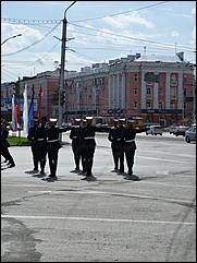 14 сентябрь 2012 г., Барнаул   Открытие памятника «Переселенцам на Алтай от благодарных потомков»
