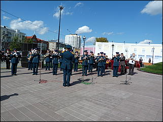 14 сентябрь 2012 г., Барнаул   Открытие памятника «Переселенцам на Алтай от благодарных потомков»
