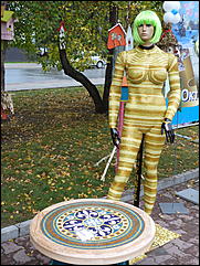 14 сентябрь 2012 г., Барнаул   Открытие памятника «Переселенцам на Алтай от благодарных потомков»
