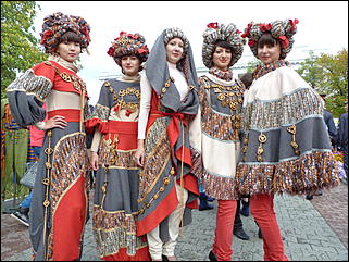 14 сентябрь 2012 г., Барнаул   Открытие памятника «Переселенцам на Алтай от благодарных потомков»
