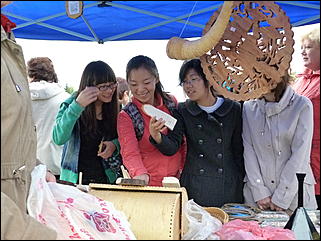 14 сентябрь 2012 г., Барнаул   Открытие памятника «Переселенцам на Алтай от благодарных потомков»
