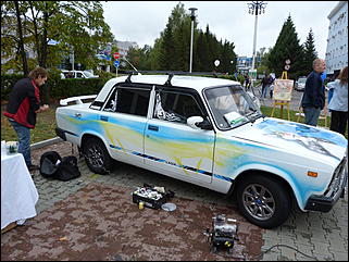 14 сентябрь 2012 г., Барнаул   Открытие памятника «Переселенцам на Алтай от благодарных потомков»
