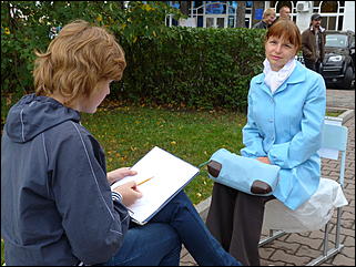 14 сентябрь 2012 г., Барнаул   Открытие памятника «Переселенцам на Алтай от благодарных потомков»
