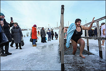 19 января 2019 г., Барнаул. Екатерина Смолихина   Крещение-2019
