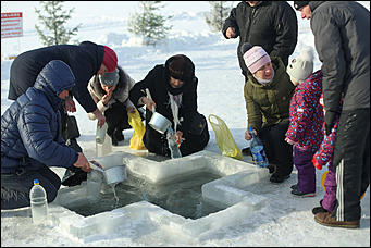19 января 2019 г., Барнаул. Екатерина Смолихина   Крещение-2019
