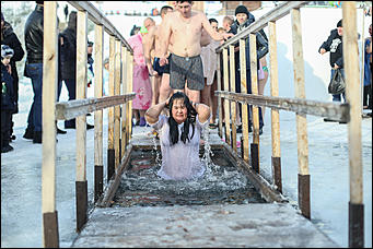 19 января 2019 г., Барнаул. Екатерина Смолихина   Крещение-2019
