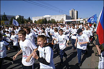 20 сентября 2009 г., Барнаул   "Кросс Наций - 2009" в Барнауле