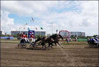 19 августа 2007г., Барнаул   Конно-спортивные состязания на "Кубок губернатора" (фото Кристины Красниковой)