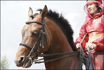 19 августа 2007г., Барнаул   Конно-спортивные состязания на "Кубок губернатора" (фото Кристины Красниковой)