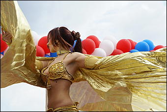 19 августа 2007г., Барнаул   Конно-спортивные состязания на "Кубок губернатора" (фото Кристины Красниковой)