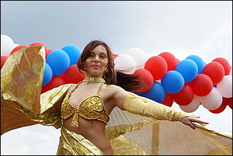 19 августа 2007г., Барнаул   Конно-спортивные состязания на "Кубок губернатора" (фото Кристины Красниковой)