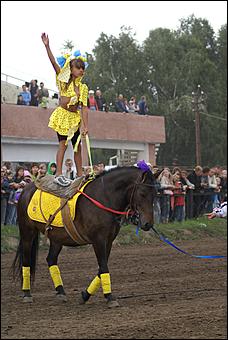 19 августа 2007г., Барнаул   Конно-спортивные состязания на "Кубок губернатора" (фото Кристины Красниковой)