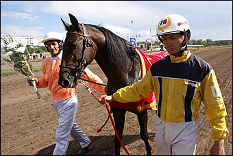 19 августа 2007г., Барнаул   Конно-спортивные состязания на "Кубок губернатора" (фото Кристины Красниковой)