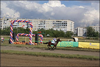19 августа 2007г., Барнаул   Конно-спортивные состязания на "Кубок губернатора" (фото Кристины Красниковой)