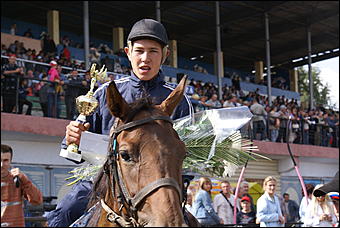 19 августа 2007г., Барнаул   Конно-спортивные состязания на "Кубок губернатора" (фото Кристины Красниковой)