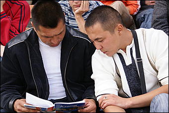 19 августа 2007г., Барнаул   Конно-спортивные состязания на "Кубок губернатора" (фото Кристины Красниковой)