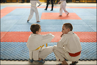 11 мая 2018 г., Барнаул. Екатерина Смолихина   Каратэ-пацан: как спортсмены со всей Азии съехались на турнир в Барнаул