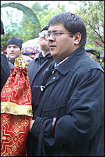 23 мая 2009 г., Барнаул   Установка позолоченного купола на Знаменском храме в Барнауле