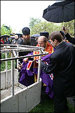 23 мая 2009 г., Барнаул   Установка позолоченного купола на Знаменском храме в Барнауле