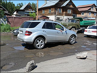 16 июня 2011 г., Барнаул   "Многострадальная" улица Кутузова