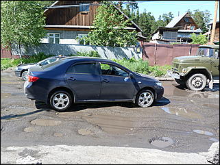 16 июня 2011 г., Барнаул   "Многострадальная" улица Кутузова