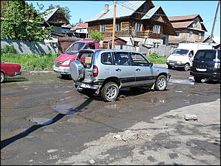 16 июня 2011 г., Барнаул   "Многострадальная" улица Кутузова