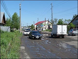 16 июня 2011 г., Барнаул   "Многострадальная" улица Кутузова